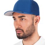 Gorra con rejilla sarga