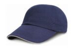 Gorra algodón sarga 6 paneles niño - Imagen 2