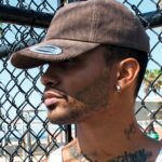 Gorra Dad de perfil bajo y de pana