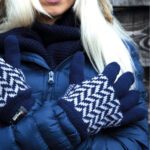 Guantes con patrón Thinsulate