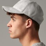 Gorra de 6 paneles (tacto gamuza)