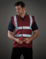 Chaleco de seguridad de 2 franjas Fluo - Imagen 4