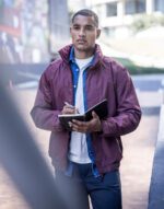 Chaqueta capucha oculta Dover