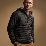 Chaqueta Crossover con capucha hombre