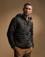 Chaqueta Crossover con capucha hombre