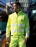 Chaqueta softshell Hi-Vis