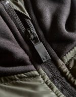 Chaqueta dos materiales Stretch - Image 2