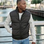 Chaleco dos materiales Stretch