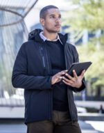 Repeller Lined Hooded Softshell