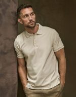 Polo orgánico ajustado Luxury hombre