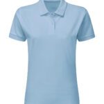 Polo piqué algodón mujer