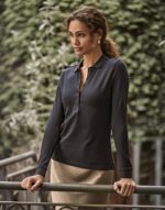 Polo orgánico manga larga Luxury mujer