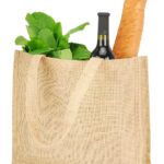 Bolsa de yute de asas largas Calcutta