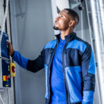 Chaqueta híbrida elástica E-Volve