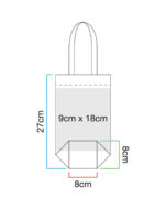Bolsa para botella algodón - Image 7