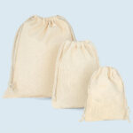 Bolsa con cordón ajustable