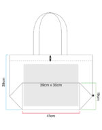 Bolsa orgánica EarthAware™ XL asa larga - Image 6