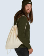 Bolsa/Mochila Drawstring algodón de lona Baby - Image 2