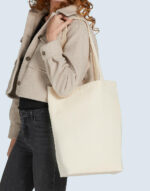 Bolsa algodón de lona asa larga Baby