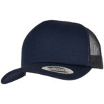 Gorra Trucker classic de espuma con visera curvada