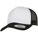 Gorra Trucker de espuma curvada - Frente blanco