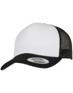 Gorra Trucker de espuma curvada - Frente blanco
