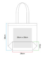 Bolsa de la compra Camden comercio justo - Imagen 7
