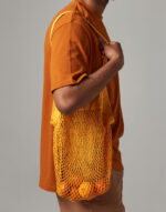 Bolsa shopper algodón orgánico de red - Image 3