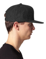 Snapback de lana Melton - Imagen 4
