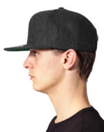 Snapback de lana Melton - Imagen 2