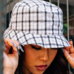 Gorro Bucket a cuadros