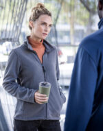 Forro polar cremallera completa para mujer