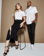 Camisa corporativa Oxford mujer entallada - Imagen 3