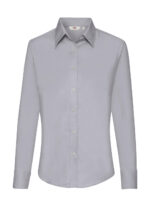 Camisa Oxford manga larga mujer