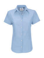 Shirt Oxford manga corta mujer