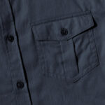 Camisa manga arremangada con bolsillos hombre - Image 6