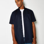 Camisa Oxford Workwear manga corta hombre