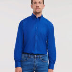 Camisa Oxford manga larga hombre