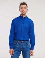 Camisa Oxford manga larga hombre