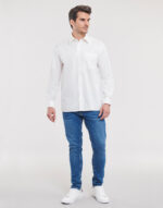 Camisa popelin manga larga hombre - Imagen 3