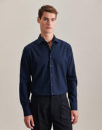 Camisa Kent ajustada manga larga hombre