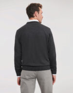 Jersey cuello V de punto - Image 2