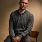 Jersey de hombre media cremallera