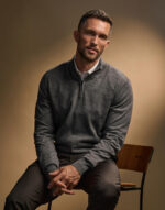 Jersey de hombre media cremallera