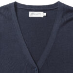 Chaqueta de punto cuello V mujer - Image 10