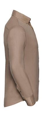 Camisa clásica sarga manga larga - Image 4