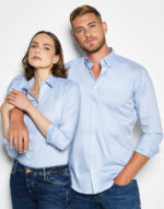 Camisa manga larga Mujer Stretch Oxford - Imagen 4