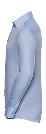 Camisa en espiguilla manga larga hombre - Imagen 6