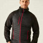 Chaqueta híbrida con capucha Navigate hombre