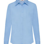 Camisa Popelin manga larga mujer